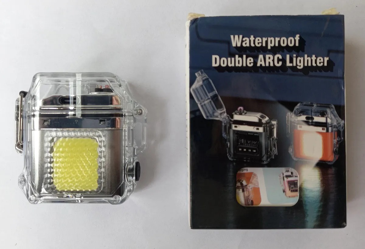 Miniatura 4 de encendedor de doble arco eléctrico